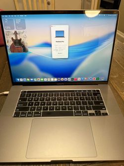 Macbook pro 16.1 inch