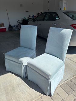 2 Parson Upholstered Chairs