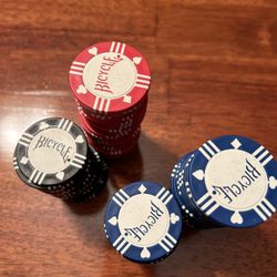 Bicycle Clay Poker Chips