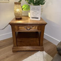 Beautiful Solid Wood End Table 