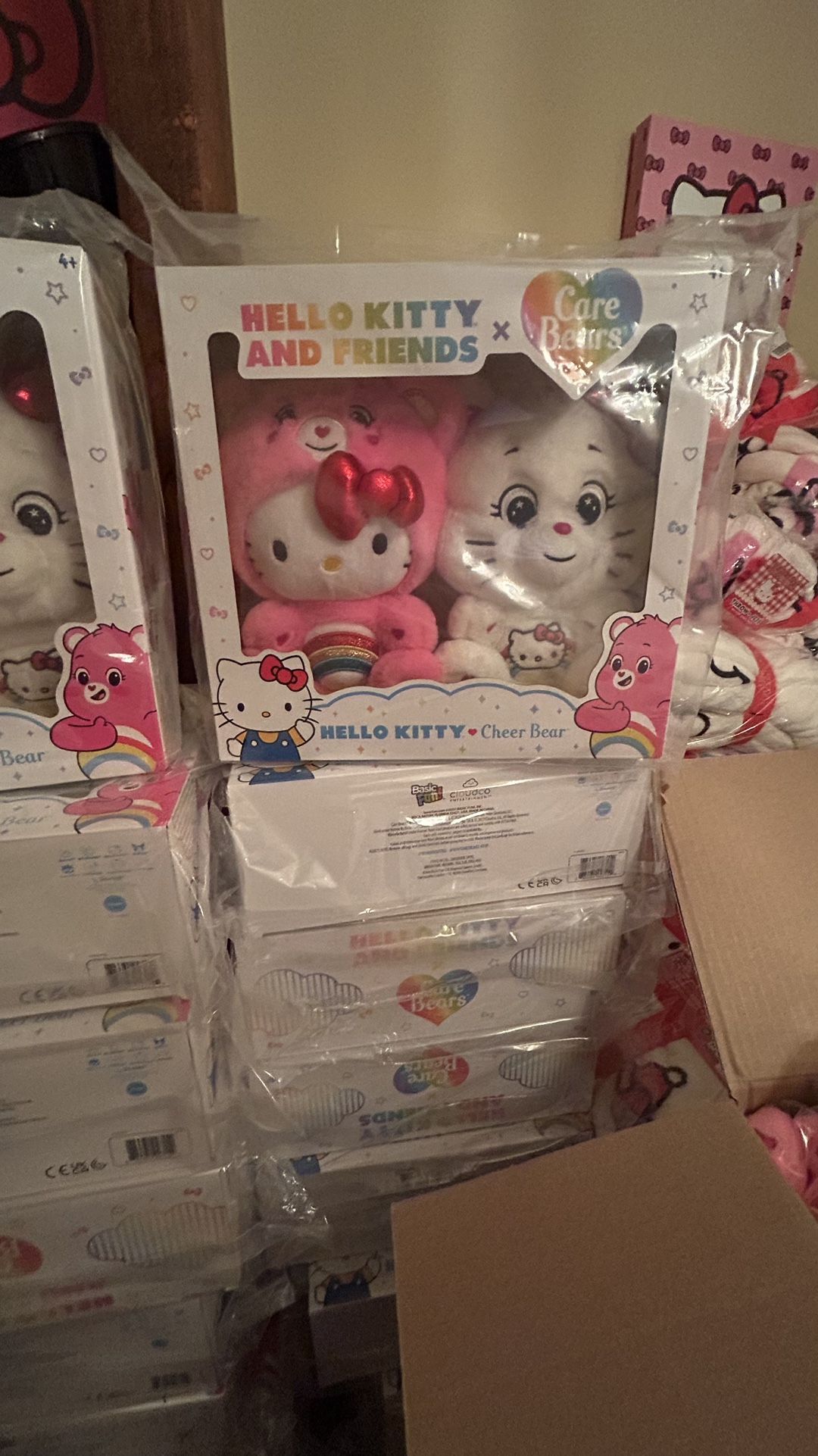 Hello Kitty Care Bears Plushies