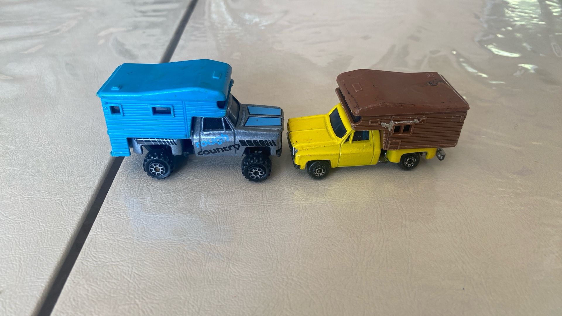 Vintage 1982 Kidco Inc Tough Wheels — And 1970 Chevy Truck W/ Camper H K