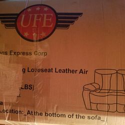 Black Leather Air Living Room Set