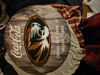 Coca Cola....mizzoulo Tigers Sign.