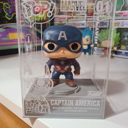 Die Cast Captain America Funko Pop