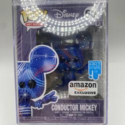 (NEW) Funko POP! Artist Series: Disney #60 Conductor Mickey (with POP! Protector) Perfect Gift for any Disney or Mickey Mouse Fan or Collector