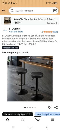 Stools/ Bar buy seperate or together still in box! BRAND NEW!!!