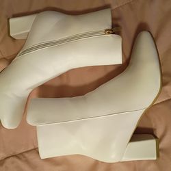 White Boots Womens