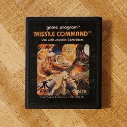 Missile Command 1981 Atari Original Video Game - C2638