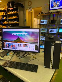 HP Pavilion 570-p0xx Desktop | Windows 11 Pro | Intel Core i5-7400 | 3.00 GHz | 256GB SSD | 8 GB