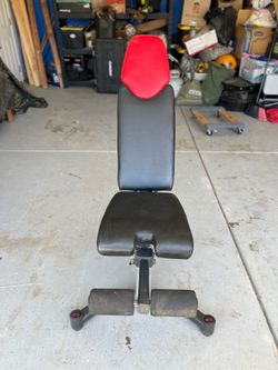 Bow flex bench
