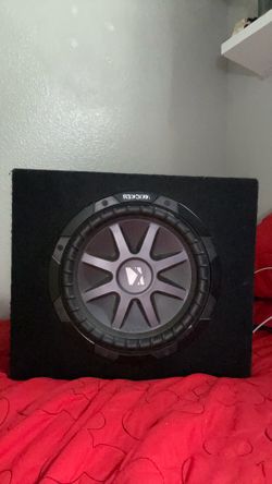 Bass speaker kicker