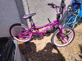 Girls purple 24 in bike