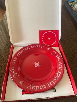 Waechtersbach "You Are Special Today" ceramic plate, often used for birthdays and celebrations.