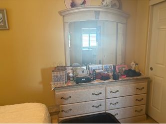 Queen Bed Frame, with 2 side drawers & Headboard
