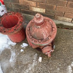 Fire Hydrant  30 Inches Tall With Special Wrench For Hydrant Very Good Shape Pick Up Only Heavy