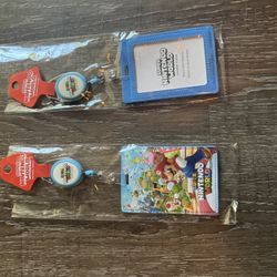 UNIVERSAL STUDIOS HOLLYWOOD SUPER NINTENDO WORLD ID Badge Holder
