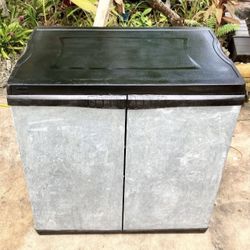 35” Work Force Storage Cabinet with Peg Board Doors: 34.5″ W x 23″ D x 38″ H