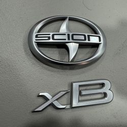 Scion XB 2011-2013 Emblem Tail Gate 