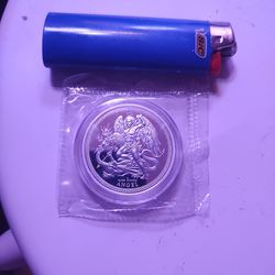 2018 1 Oz Angel Silver Coin