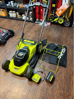 40V HP Brushless 20 in. Cordless Electric Battery Walk Behind Self-Propelled Lawn Mower with 6.0 Ah Battery and Charger