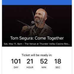 Tom Segura Concert 