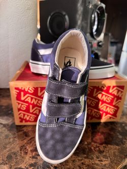 Vans Kids Low-Top Velcro Sneakers