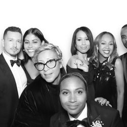 Photo Booth Glam Black And White