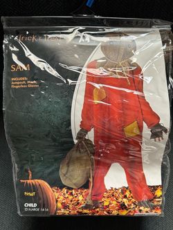 Trick 'r Treat Sam Halloween Costume Child XL