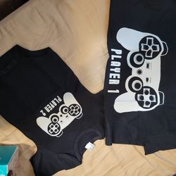 Sibling Matching Shirt And Baby Onesie $20 Brand NEW