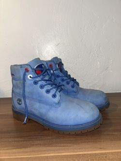 timberland blue boots