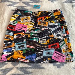 Loudmouth Ladies Golf Skort in Fairway Party Mix  Size 8