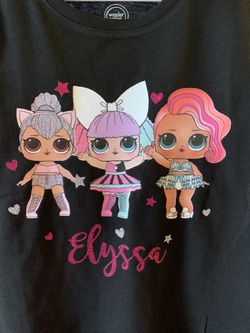 Custom LOL doll shirts