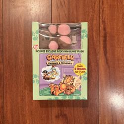 NEW DVD Garfield Dreams and Schemes w/Pooky TY Beanie Plush