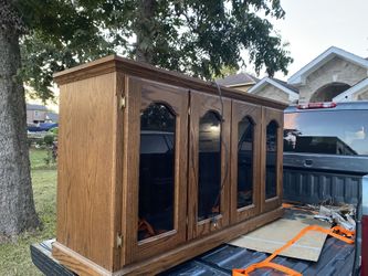 Wine Fridge Credenza