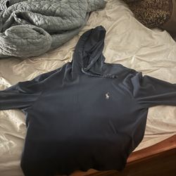 Thin polo hoodie
