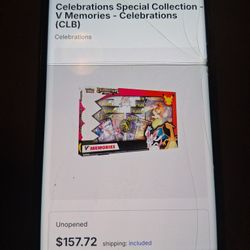 Pokemon Celebrations Memories Box