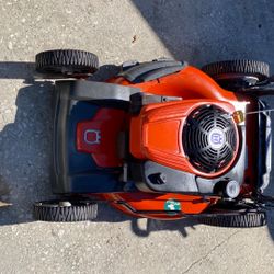 Husqvarna lawn Moore 22 inch cut 865 Briggs & Stratton motor wheel drive to speed this is one piece in a one big motor this thing or go through  anyth