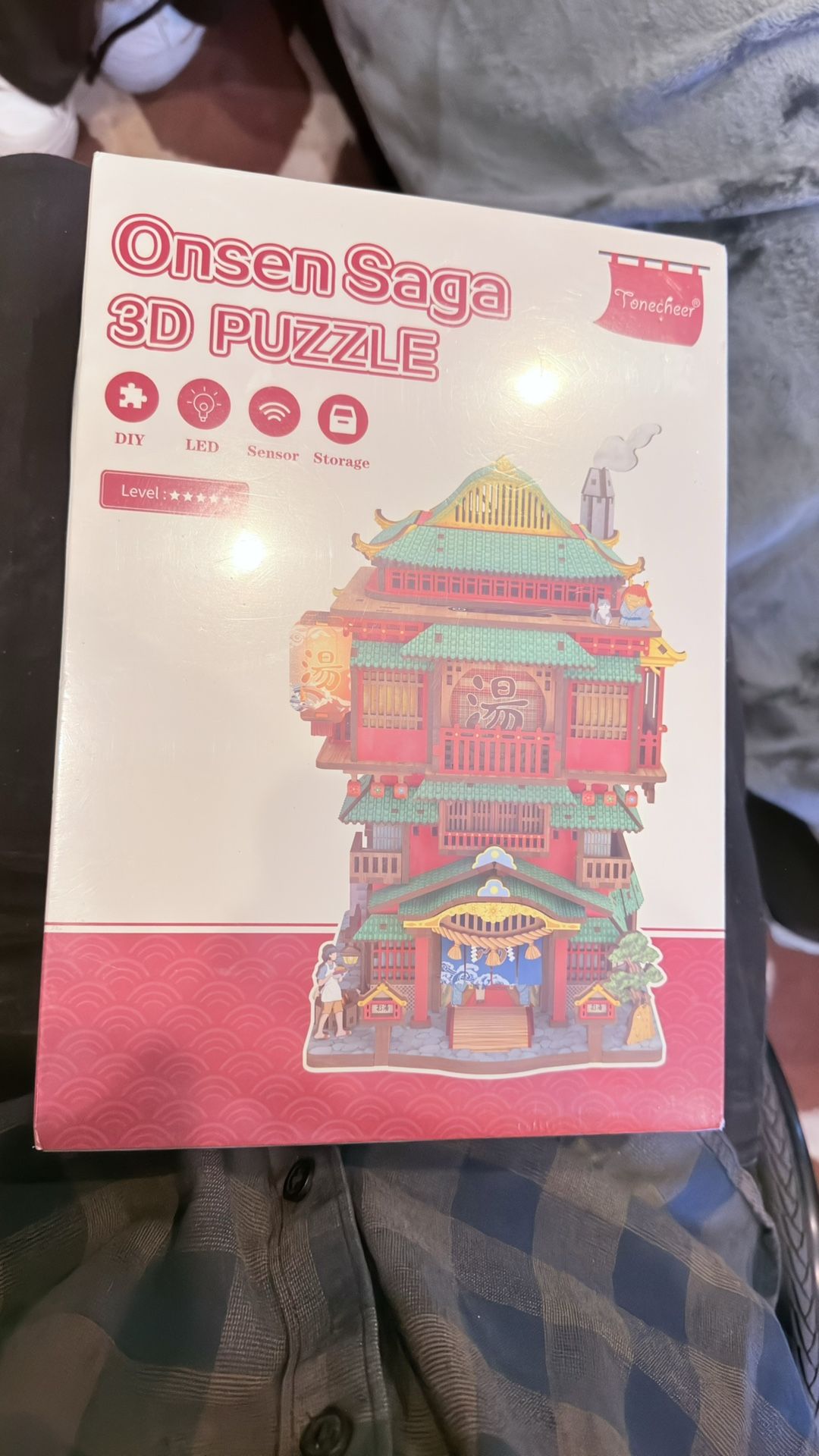 Tonecheer Onsen Saga 3D Puzzle kit