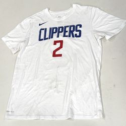 White Nike Kawhi Leonard Los Angeles Clippers Jersey Shirt