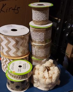 8 New Brown Ribbons