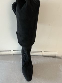 Black Suede Boots