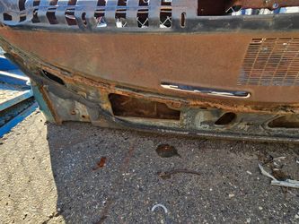 1968 impala air conditioning dash metal, firewall, foot pan section