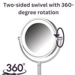 Conair LED Lighted Telescoping Vanity Mirror With Light(new)