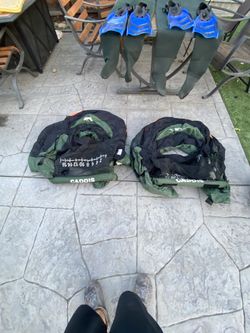 Fishing Float Tubes, Waders And Fins.