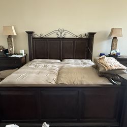 King Bed Frame and Dresser