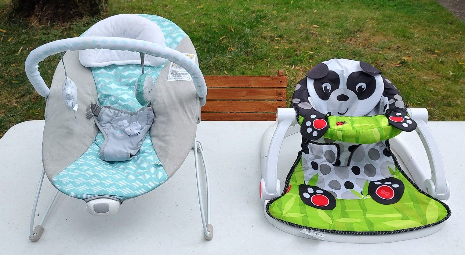 Infant Bouncer and Sit Up Chair