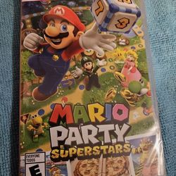 NINTENDO SWITCH MARIO PARTY SUPERSTARS BRAND NEW FACTORY SEALED 