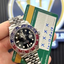 Rolex GMT MASTER II PEPSI ON JUBILEE 2019