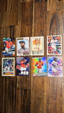 Yordan Alvarez Baseball Card Lot – Topps Chrome Stars of MLB Astros